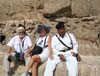 03 Gunter, Lois and Policeman at Pyramids